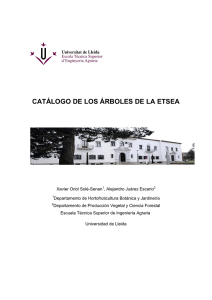 Catálogo - ETSEA - Universitat de Lleida