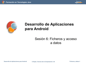 Desarrollo de Aplicaciones para Android