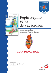 Pepín Pepino 2 - Guía.indd - II Premio «La Brújula
