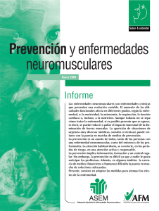 Prevención y Enfermedades Neuromusculares