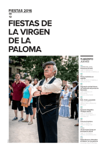 Programa fiestas de La Paloma