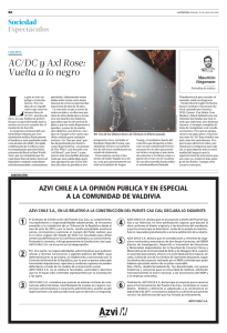 AC/DC y Axl Rose: Vuelta a lo negro