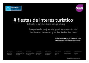 Presentacion Fiestas de Interes Turistico 2014