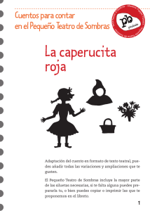 la caperucita roja – guión