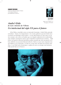 André Gide - Cabaret Voltaire