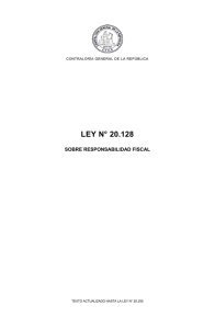 LEY N° 20.128 - Contraloría General de la República