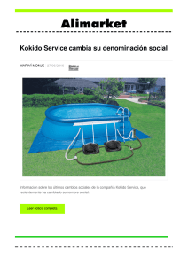 Kokido Service cambia su denominación social
