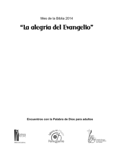 La alegría del Evangelio - Conferencia Episcopal de Chile