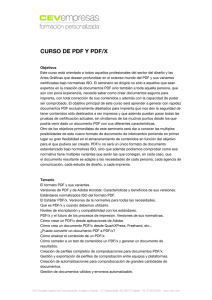curso de pdf y pdf/x - cev empresas