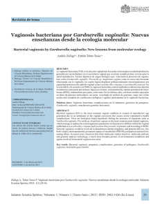 Vaginosis bacteriana por Gardnerella vaginalis: Nuevas