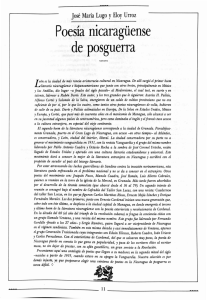 Poesía nicaragüense de posguerra - Revista de la Universidad de