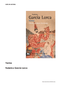 Yerma Federico García Lorca