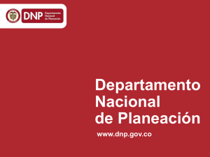 SGP – Propósito General - DNP Departamento Nacional de