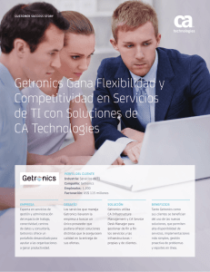 Getronics Gana Flexibilidad y Competitividad en Servicios de TI con