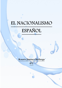 El nacionalismo musical español
