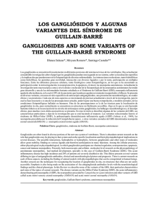Los gangliosidos y algunas variantes del sindrome