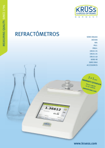 refractómetros - A.KRÜSS Optronic GmbH