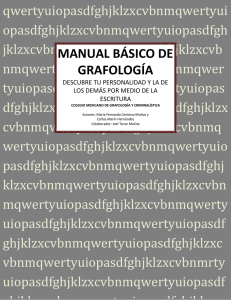 manual básico de grafología