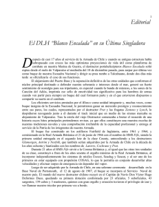 Editorial El DLH “Blanco Encalada” en su Última