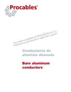 Conductores de aluminio desnudo Bare aluminum conductors
