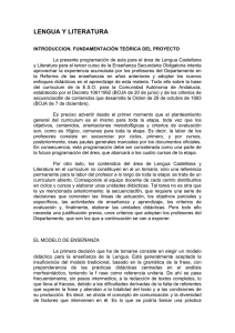 3ESO-LENGUA Y LITERATURA - Universidad Laboral de Málaga