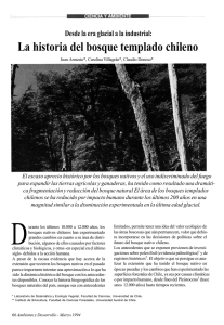 La historia del bosque templado chileno