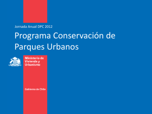 06 Programa Conservación de Parques Urbanos
