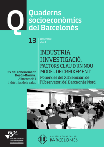 Quaderns socioeconòmics del Barcelonès