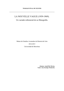 LA NOUVELLE VAGUE (1959