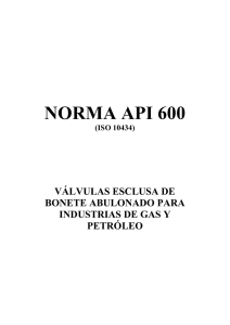 Norma API 600
