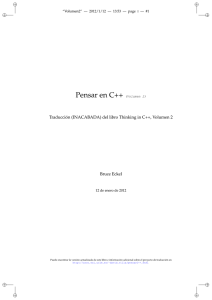 Pensar en C++ (Volumen 2)