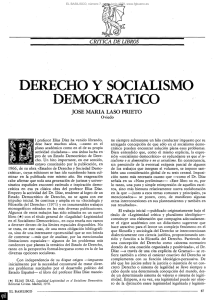 critica de libros derecho y socialismo democrático
