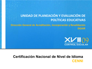 Diapositiva 1 - Secretaría de Educación Pública