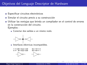 Introducción al VHDL