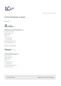 Distributor Details (Spain)