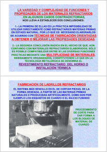 Leccion3.REFRACTARIOS.Fabricacion.ppt