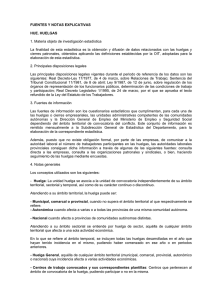 Notas metodológicas - Ministerio de Empleo y Seguridad Social