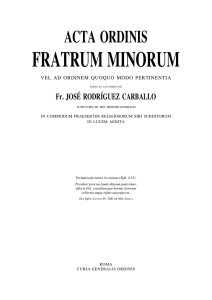 fratrumminorum - Custodia di Terra Santa