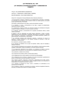LEY 1597- Ley Organica de Municipalidades y Comis. de Fomento