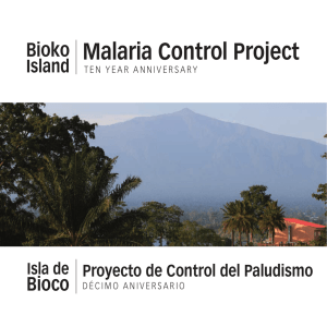 Malaria Control Project - Marathon Oil Corporation