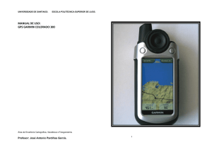 manual de uso: gps garmin colorado 300