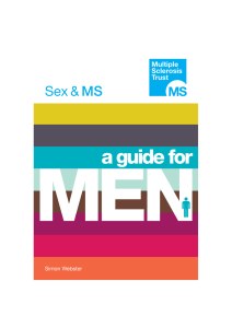 Sex and MS: a guide for men - Keep in touch with the MS Trust
