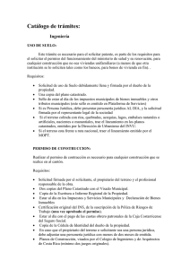 Manual de Trámites - Municipalidad de Palmares