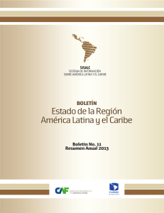 Estado de la Región América Latina y el Caribe
