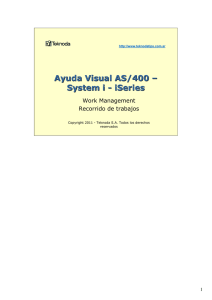 Ayuda Visual AS400 - System i - iSeries