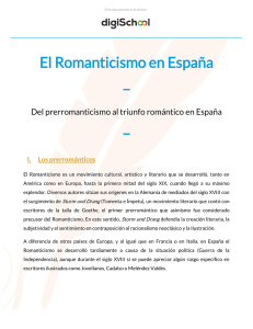 El Romanticismo en España