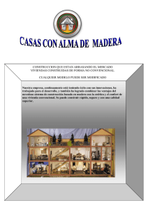Memoria de calidades - Casas de madera Almamadera