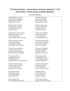 El Policía de Austin – Acción Heroica de Ramiro