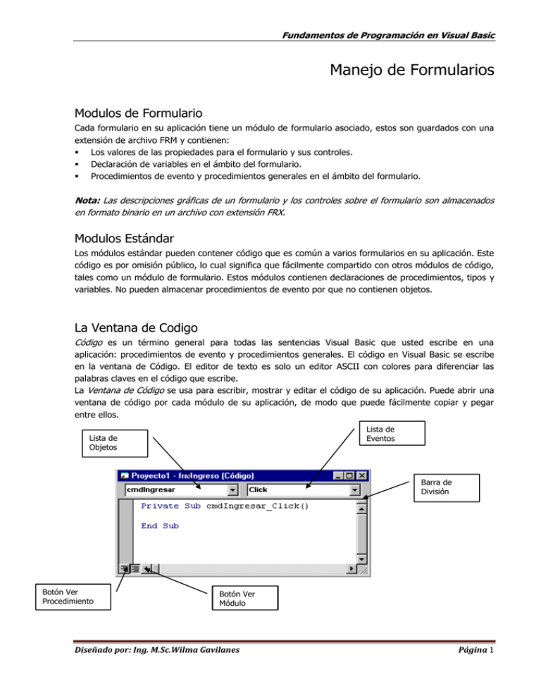 Manejo De Formularios