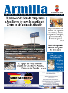 Periodico Agosto 2012 - Ayuntamiento de Armilla